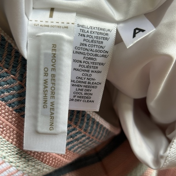 Loft Women’s Soft Hue Tapestry Like Stitched Skirt Size 4 - Picture 8 of 8